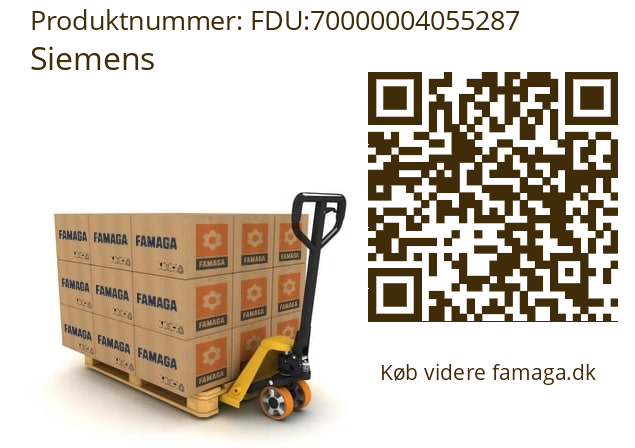   Siemens FDU:70000004055287