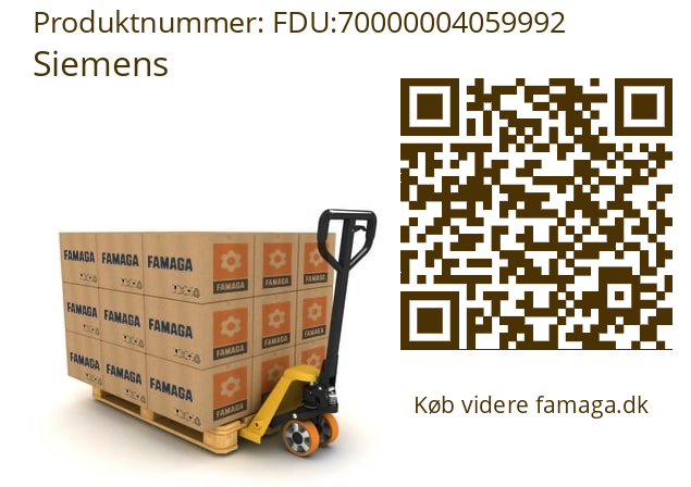   Siemens FDU:70000004059992