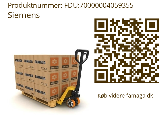   Siemens FDU:70000004059355