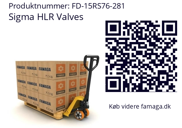   Sigma HLR Valves FD-15RS76-281