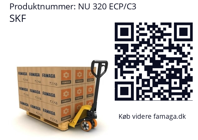   SKF NU 320 ECP/C3