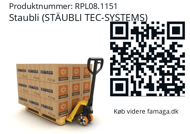   Staubli (STÄUBLI TEC-SYSTEMS) RPL08.1151