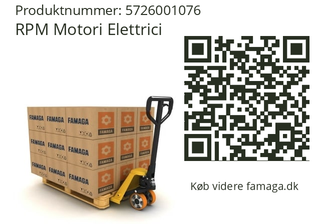   RPM Motori Elettrici 5726001076