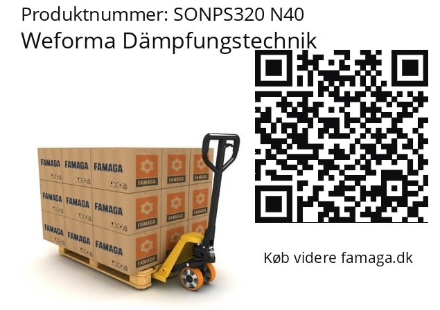   Weforma Dämpfungstechnik SONPS320 N40