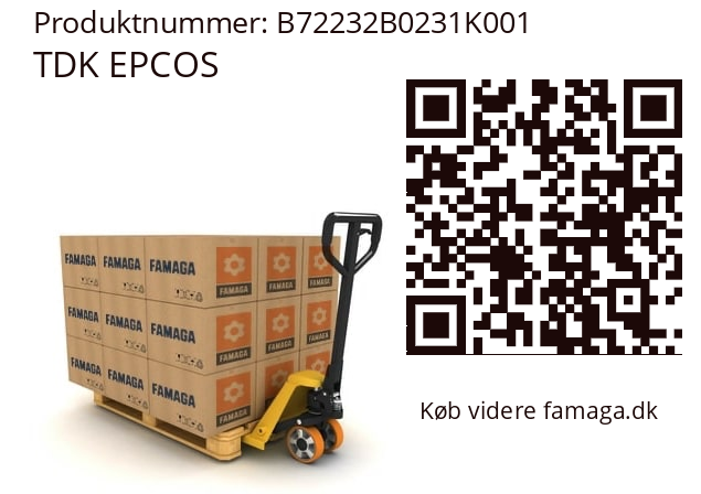   TDK EPCOS B72232B0231K001