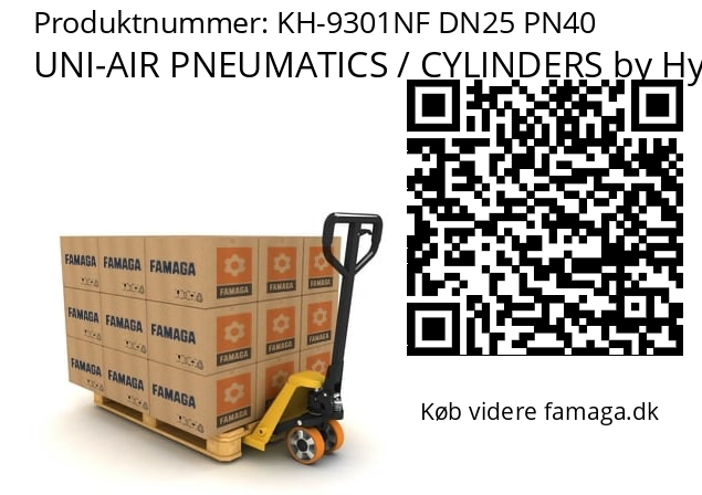   UNI-AIR PNEUMATICS / CYLINDERS by Hypex KH-9301NF DN25 PN40